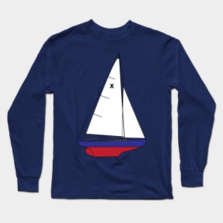 XOD Class Sailboat - (X (Class) One Design (XOD) Long Sleeve T-Shirt